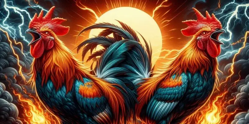 Chiến kê đấu đá gà Thomo tại đấu trường Campuchia